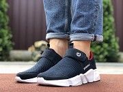 Мужские кроссовки темно синие с белым Running 9575 Мелитополь