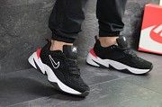 Мужские кроссовки черно-белые M2K Tekno 7529 Мелитополь