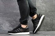 Мужские кроссовки черные Iniki 7746 Мелитополь