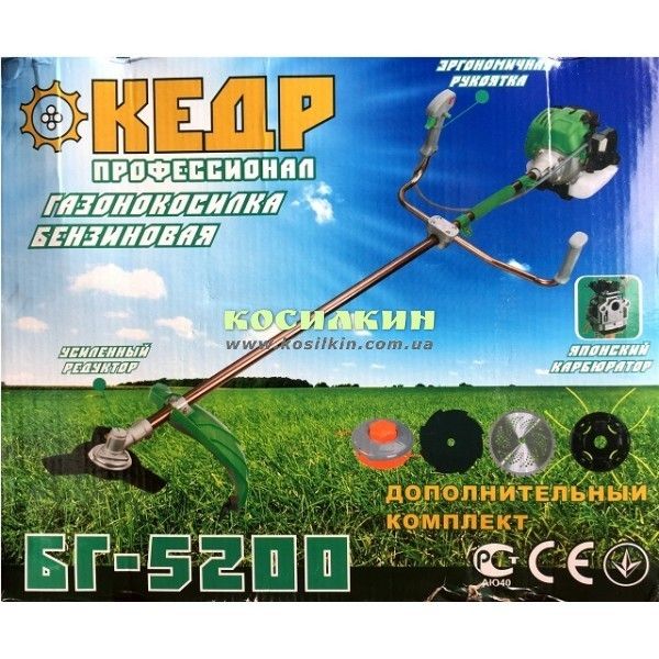 Бензокоса Кедр БГ-5200 Київ - изображение 1
