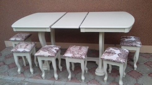 Стол и табуретки Хуст - изображение 1