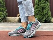Женские кроссовки серые с розовым Marathon 9656 Мелитополь