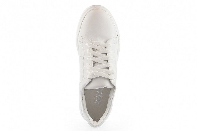 Женские кеды кожаные весна/осень белые Yuves 520 White Leather Мелитополь - изображение 1