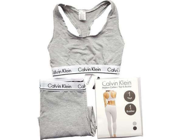 Calvin Klein топ + лосины женский спортивный комплект лосины Киев - изображение 1