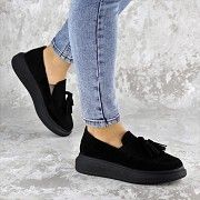Туфли женские черные Pansy 2142 (36 размер) Мелитополь