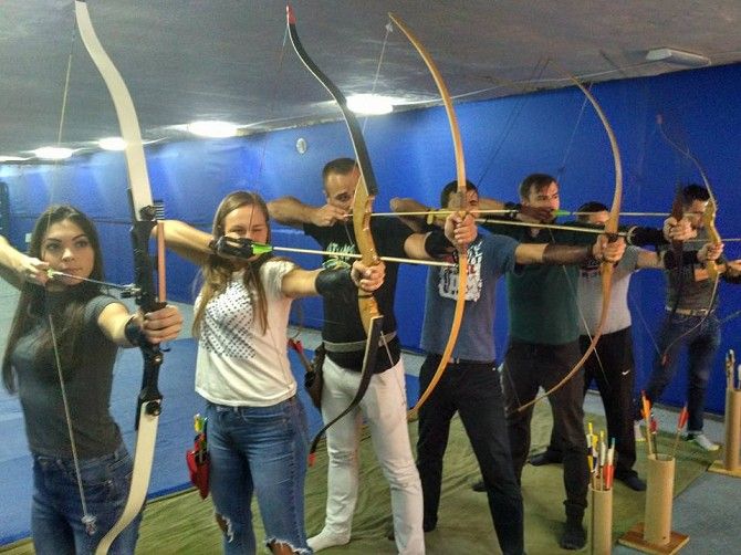 Стрельба из лука в Киеве - Тир “Лучник”. Archery Kiev (Оболонь/Теремки) Киев - изображение 1