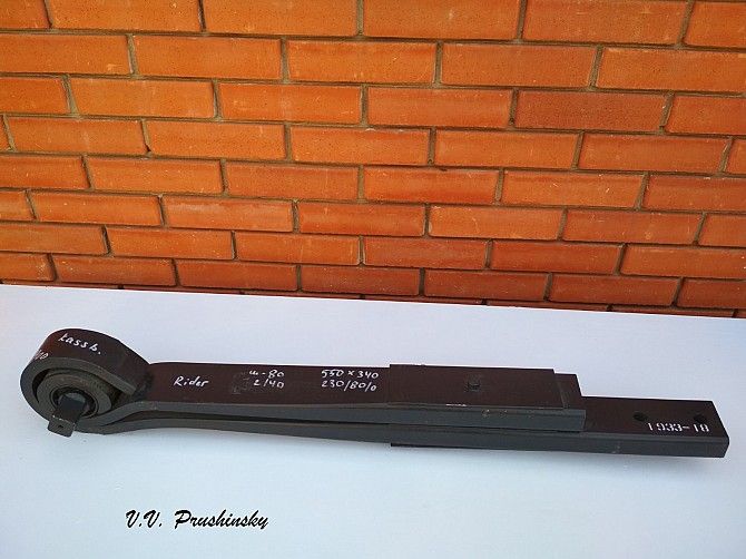 Продам полурессору kassbohrer в сборе новая 069938900: f170z055za75. Харьков - изображение 1
