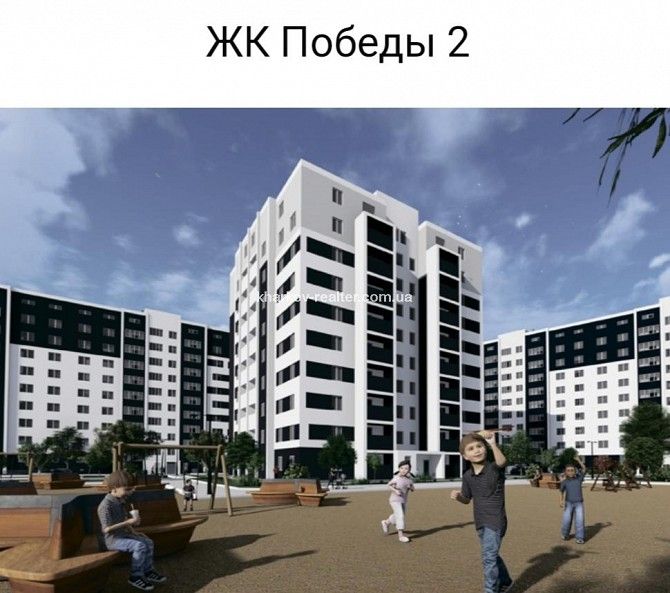 ЖК Победа,2к. квартира в стр. состоянии Харьков - изображение 1