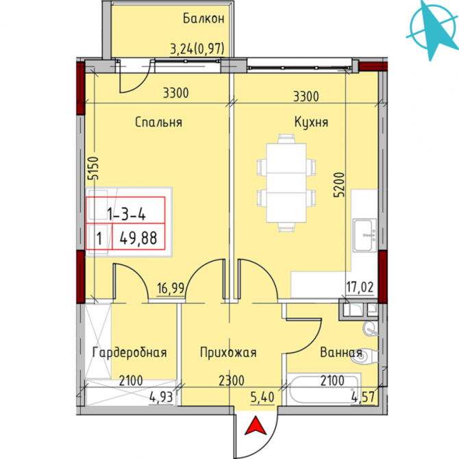 Продам 1-но комн квартиру от застройщика Marinist residence Одесса - изображение 1