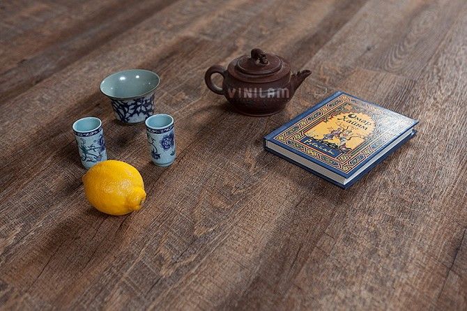 Виниловый пол Ceramo VINILAM клеевая плитка 2,5мм , замковой LVT ламинат 4,5мм Ceramo VINILAM Киев - изображение 1