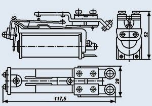 Реле РКС-3 РС4.501.205 Днепр - изображение 1