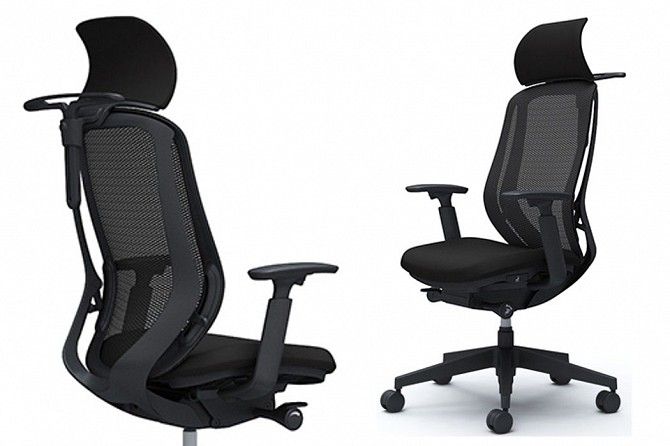 Эргономичные кресла Okamura SYLPHY Black base BLACK Київ - изображение 1