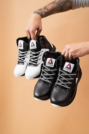 Детские кроссовки кожаные зимние черные CrosSAV 317 Sport Мелитополь - изображение 1