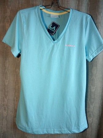 LA Gear. Футболка мужская, новая, очень мягкий трикотаж, голубая. Кременчуг - изображение 1