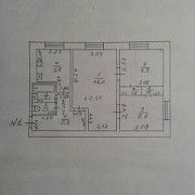 Трехкомнатная квартира под капремонт на Черемушках Одесса
