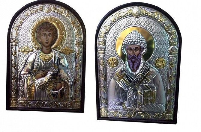 Икона серебряная греческая Киев - изображение 1