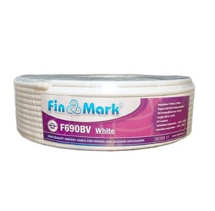 Кабель коаксиальный FinMark F690BV white 100 м SKL31-150994 Киев - изображение 1