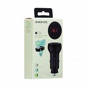 Авто зарядное устройство Borofone BZ9A Digital Display 2USB 2.4A SKL11-229318 Киев