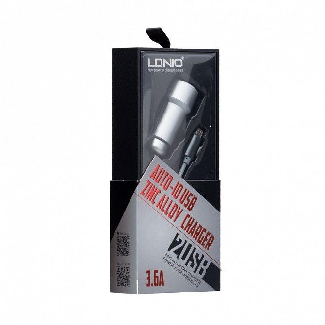Авто зарядное устройство Ldnio DL-C302 Micro SKL11-229366 Киев - изображение 1