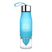 Бутылка для воды и напитков H2O Water Bottle с соковыжималкой 650 мл голубая SKL11-187054 Киев