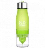 Бутылка для воды и напитков H2O Water Bottle с соковыжималкой 650 мл зеленая SKL11-187053 Киев