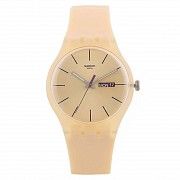 Жіночий годинник Swatch White Bishop SUOT700 Beige SKL35-189156 Киев