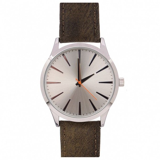 Чоловічий годинник Pier One ss18-01 Dark Brown SKL35-188666 Київ - изображение 1