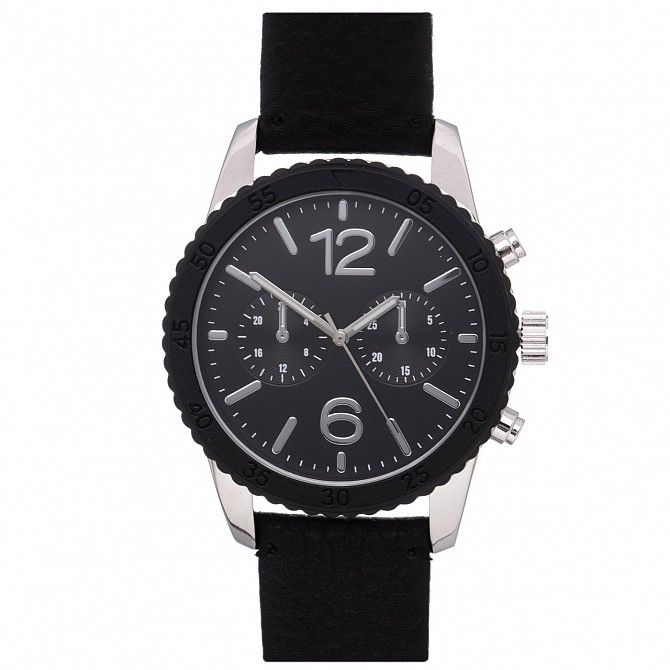 Чоловічий годинник Yourturn ss18-04-en Black SKL35-188667 Київ - изображение 1