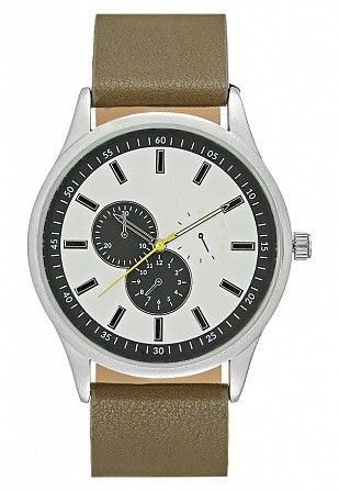 Чоловічий годинник Yourturn yo152ma07 Silver Brown SKL35-188668 Киев - изображение 1