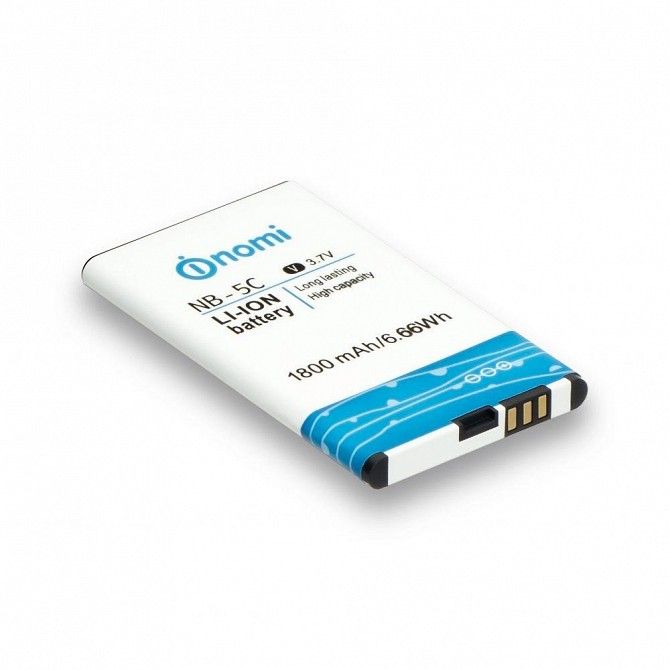 Аккумулятор Nomi NB-5C- i182 SKL11-229806 Київ - изображение 1