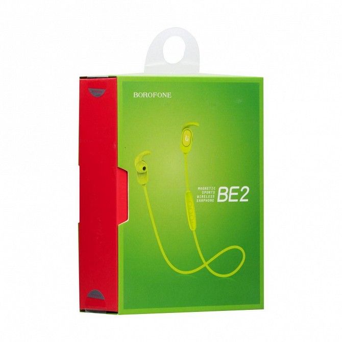 Блютуз стерео гарнитура Borofone BE2 Magnetic Sport SKL11-233129 Киев - изображение 1