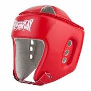 Боксерский шлем тренировочный PowerPlay красный XL 3084 SKL24-190072 Київ