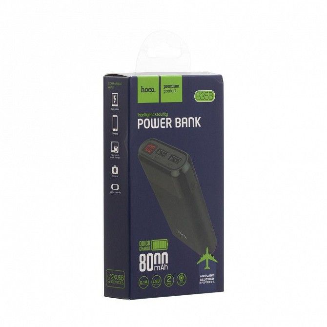 Внешний аккумулятор Power Bank Hoco B35B Entourage 8000 mAh SKL11-230646 Киев - изображение 1