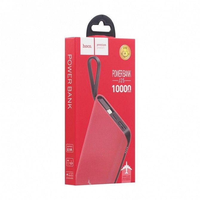 Внешний аккумулятор Power Bank Hoco J25 With Cable Lightning 10000 mAh SKL11-230804 Киев - изображение 1
