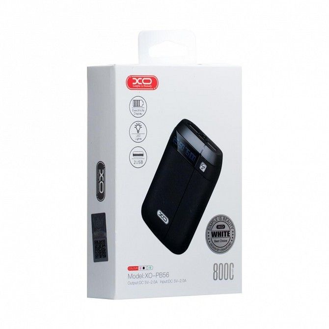 Внешний аккумулятор Power Bank XO PB56 8000 mAh SKL11-230620 Киев - изображение 1