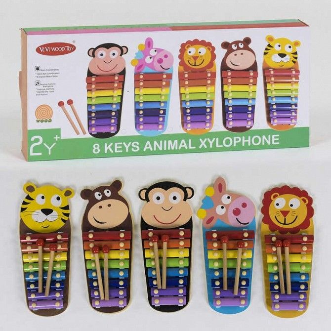 Деревянная игра Ксилофон С 39426 40 SKL11-219735 Київ - изображение 1