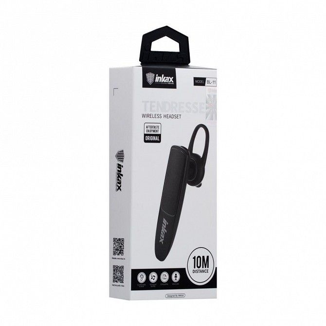 Блютуз моно гарнитура Inkax BL-11 SKL11-233231 Киев - изображение 1