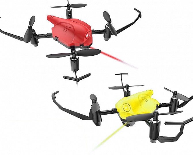 Бой квадрокоптеров Wowitoys Battle Drone на радиоуправлении SKL17-139790 Киев - изображение 1