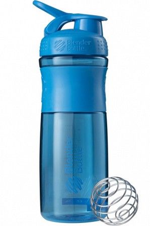 Бутылка-шейкер спортивная BlenderBottle SportMixer 820ml Cyan SKL24-144852 Киев - изображение 1