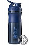 Бутылка-шейкер спортивная BlenderBottle SportMixer 820ml Navy SKL24-144855 Киев