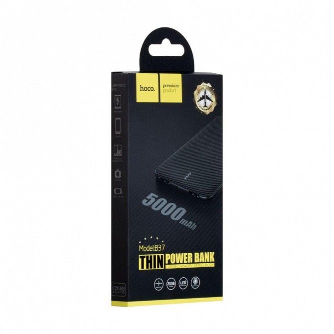 Внешний аккумулятор Power Bank Hoco B37 Persistent mobile 5000 mAh SKL11-230805 Киев - изображение 1