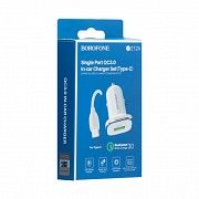 Авто зарядное устройство Borofone BZ12A QC 3.0 Type-C SKL11-229313 Киев