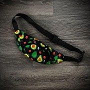 Бананка Avocado Мужская Женская Детская авокадо черная SKL59-261293 Киев