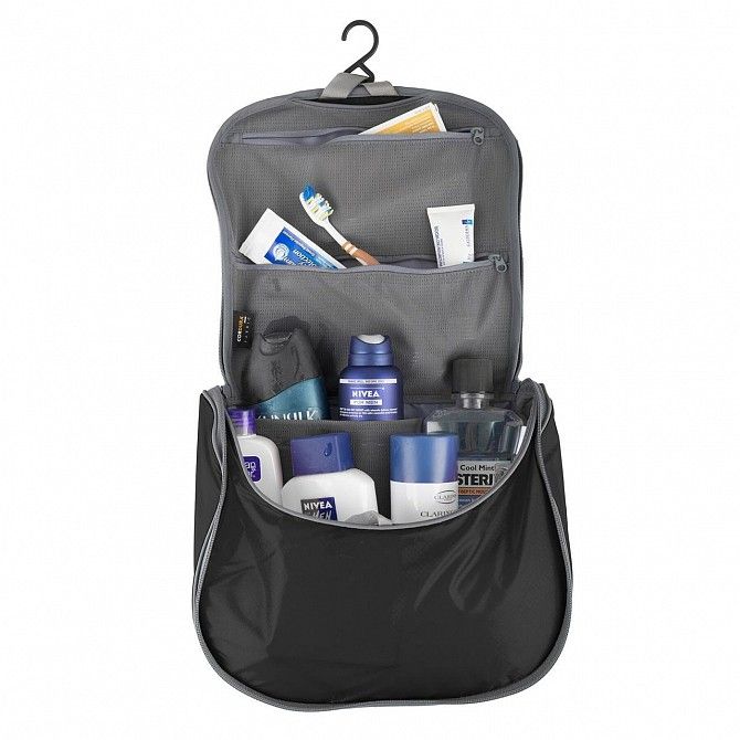 Косметичка Sea To Summit TL Hanging Toiletry Bag L Black-Grey SKL35-254686 Київ - изображение 1