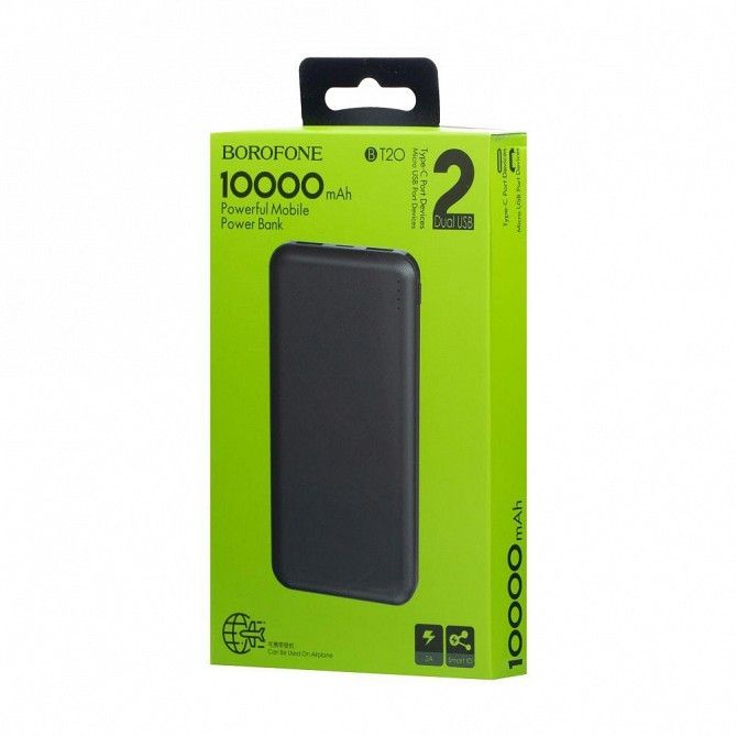 Внешний аккумулятор Power Bank Borofone BT20 10000 mAh SKL11-230764 Киев - изображение 1