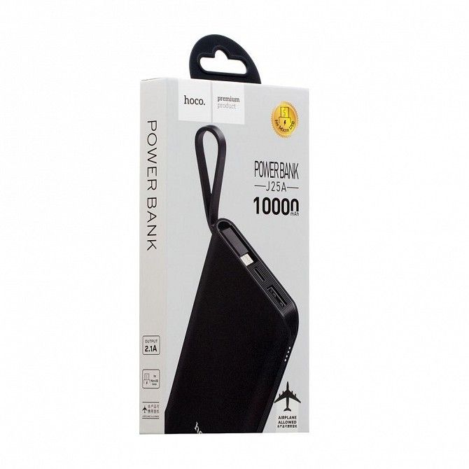 Внешний аккумулятор Power Bank Hoco J25A With Cable Micro 10000 mAh SKL11-230647 Киев - изображение 1