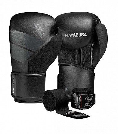Боксерські рукавиці Hayabusa S4 Чорн 12oz Original SKL24-252397 Київ - изображение 1