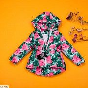 Детская демисезонная парка с арбузами разноцветная SKL11-260952 Киев