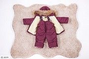 Детский зимний костюм с мехом бордо SKL11-260937 Киев