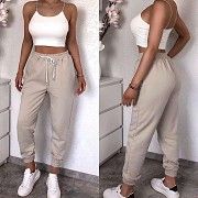 Женские спортивные штаны SKL11-259309 Киев